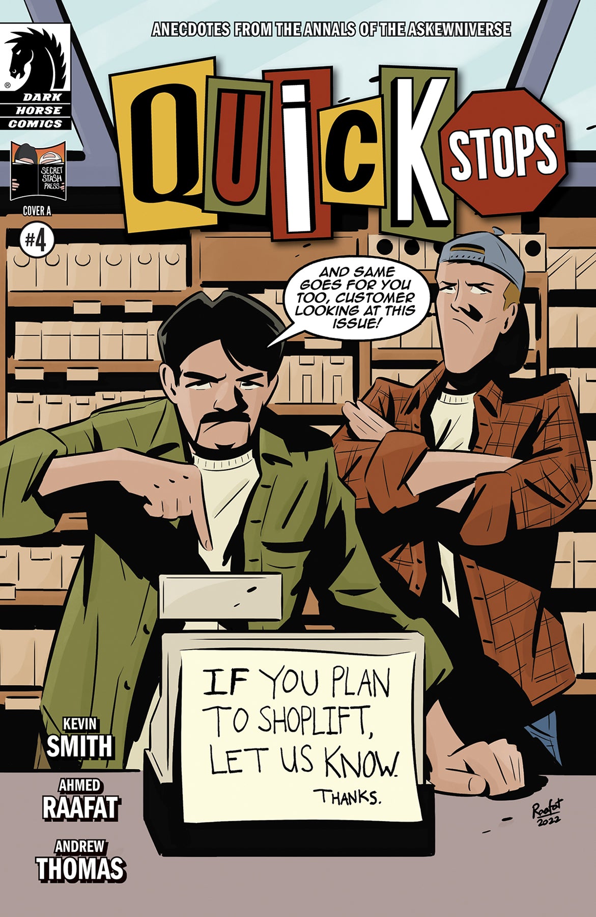 QUICK STOPS #4 (OF 4) CVR A RAAFAT 2023 DARK HORSE COMICS