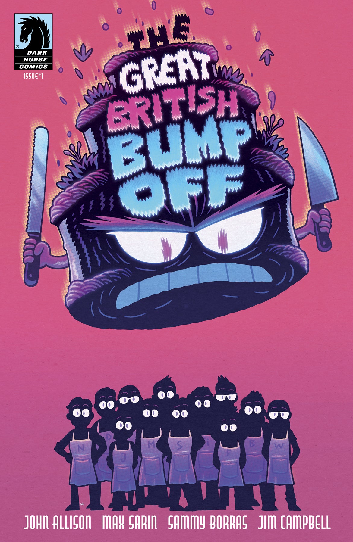 GREAT BRITISH BUMP OFF #1 (OF 4) CVR B HIPP 2023 DARK HORSE COMICS