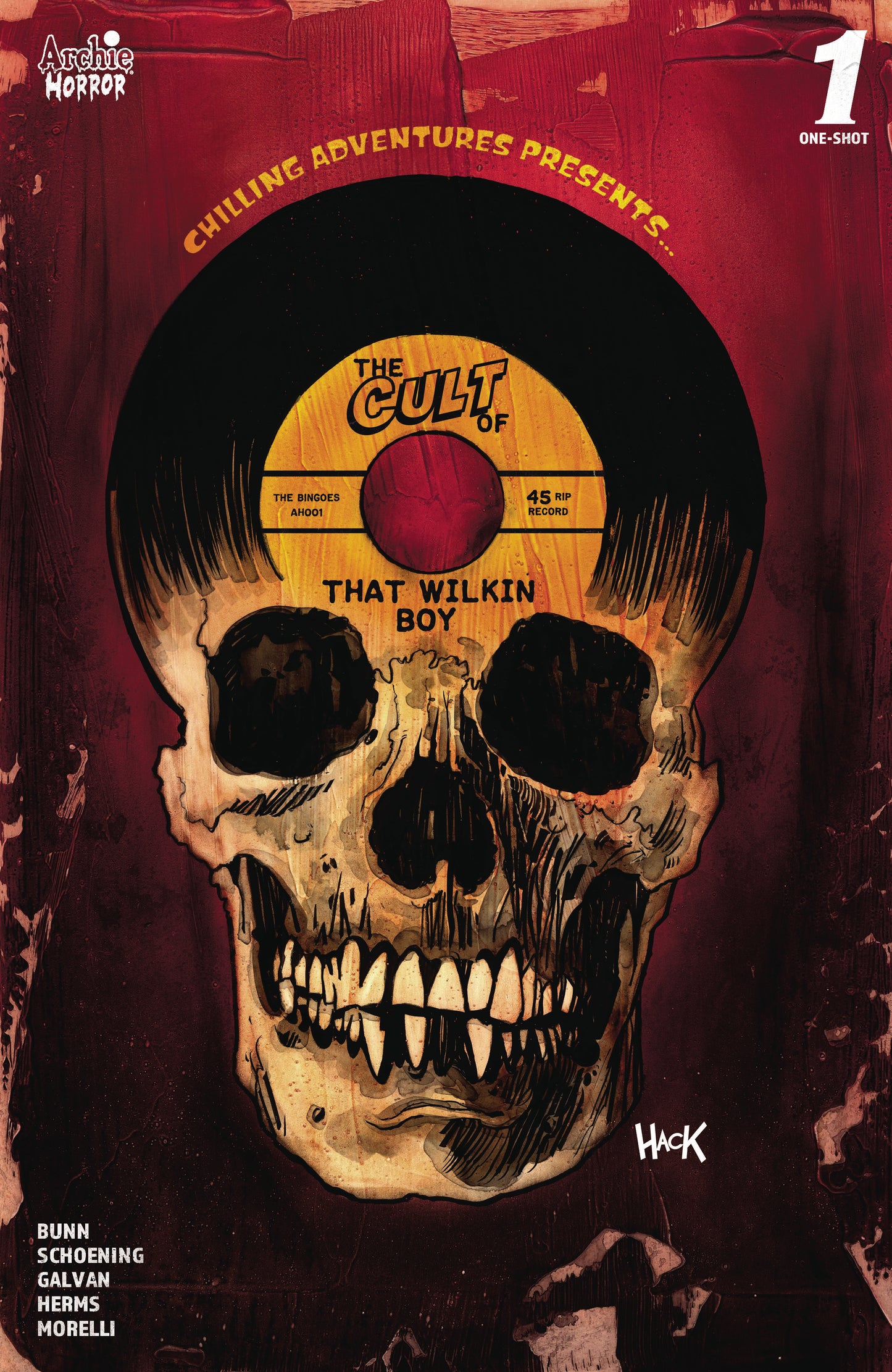 CHILLING ADVENTURES CULT OF THAT WILKIN BOY ONESHOT CVR B HACK VARIANT 2023 ARCHIE COMIC PUBLICATIONS