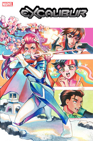EXCALIBUR #24 RIAN GONZALES VARIANT 2021 Excalibur MARVEL PRH