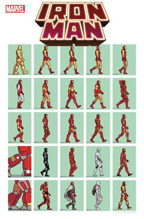 IRON MAN #17 MCKELVIE 1:25 VARIANT 2022 Iron Man MARVEL PRH