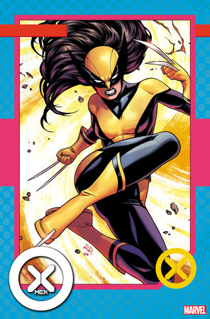 X-MEN #8 DAUTERMAN TRADING CARD VARIANT 2022 X-Men MARVEL PRH