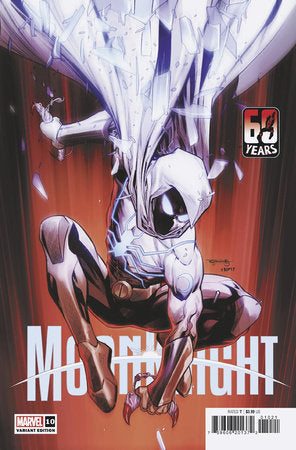MOON KNIGHT #10 SPIDER-MAN VARIANT 2022 Moon Knight MARVEL PRH