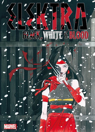 ELEKTRA BLACK WHITE & BLOOD #4 MOMOKO VARIANT 2022 Elektra MARVEL PRH
