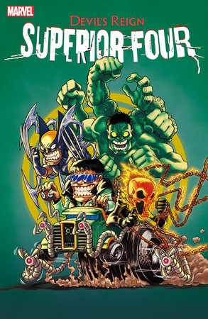 DEVILS REIGN SUPERIOR FOUR #2 SUPERLOG VARIANT 2022 Fantastic Four MARVEL PRH