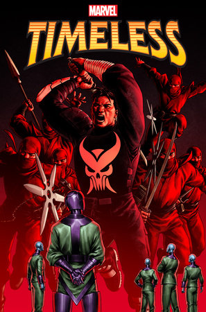 TIMELESS #1 2ND PRINT VARIANT (NEW PUNISHER LOGO) 2022 Timeless MARVEL PRH