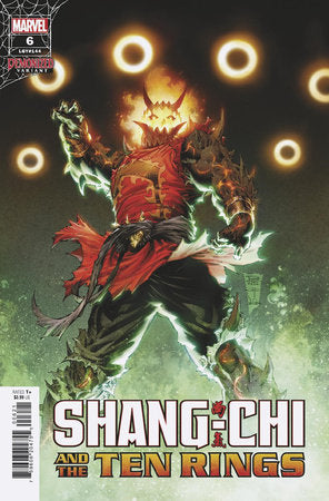 SHANG-CHI AND THE TEN RINGS #6 TAN DEMONIZED VARIANT 2022 Shang-Chi Marvel