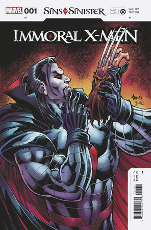 IMMORAL X-MEN #1 (OF 3) NAUCK 1:25 VARIANT 2023 X-Men MARVEL COMICS
