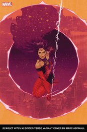 SCARLET WITCH #5 ASPINALL SPIDER-VERSE VARIANT 2023 Scarlet Witch MARVEL COMICS