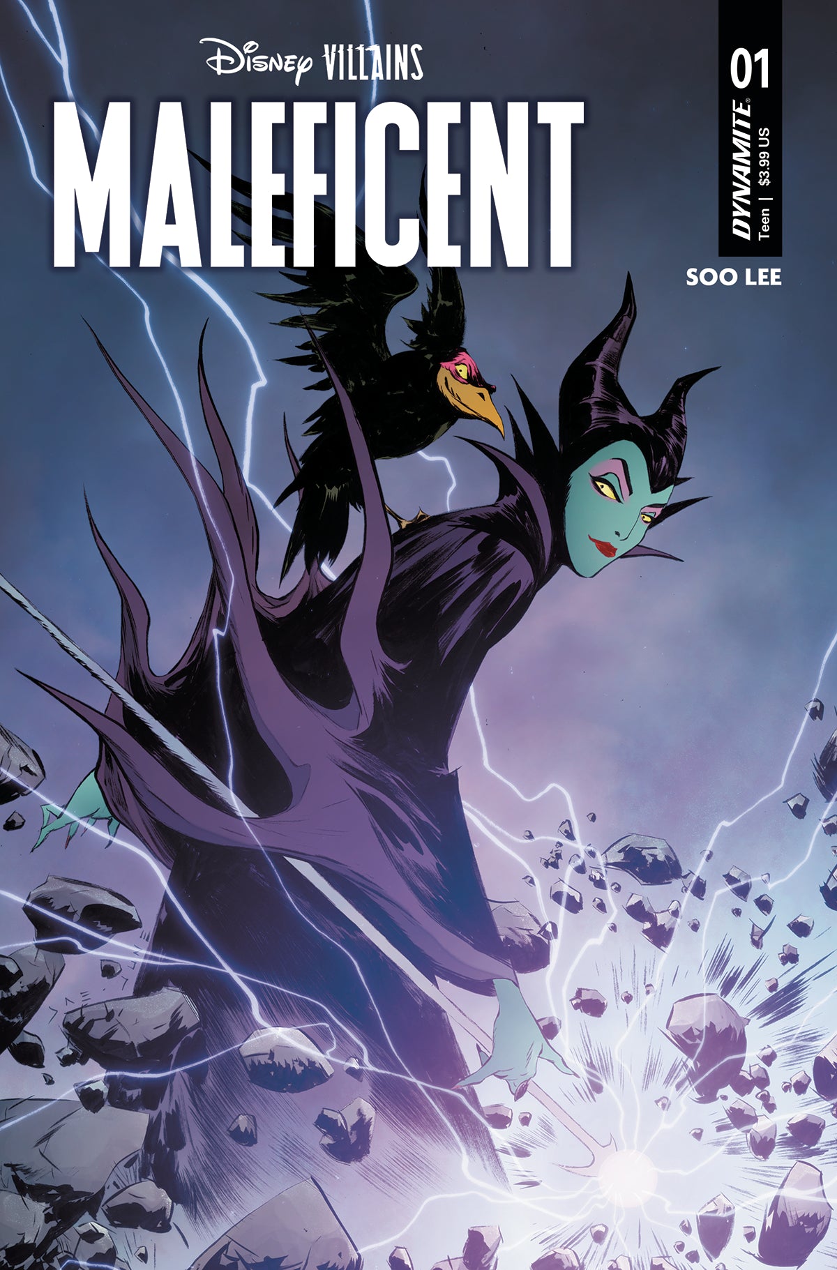DISNEY VILLAINS MALEFICENT #1 CVR A JAE LEE 2023 Maleficent DYNAMITE
