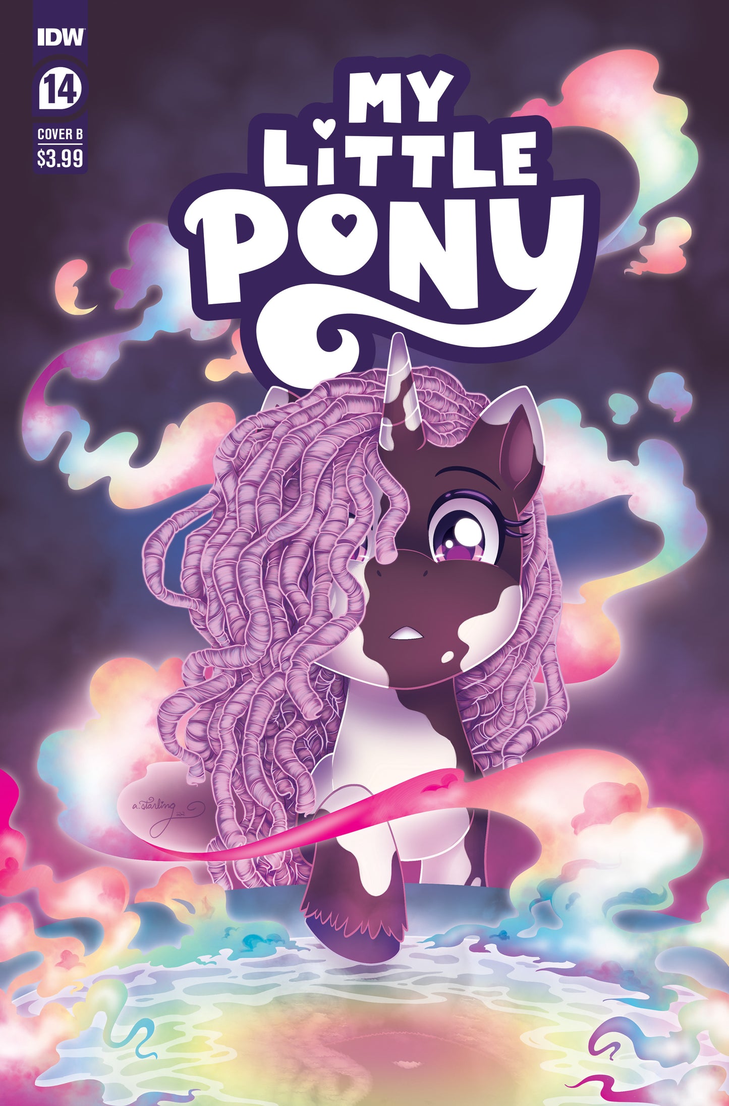 MY LITTLE PONY #14 CVR B STARLING 2023 My Little Pony IDW PUBLISHING