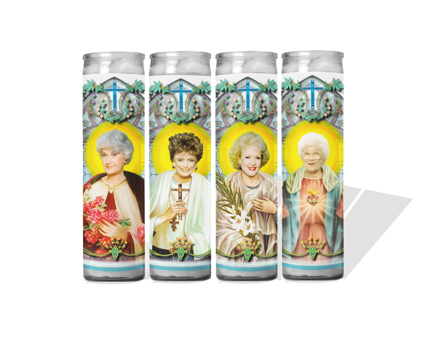 Golden Girls Prayer Candle Set of 4 Calm Down Caren