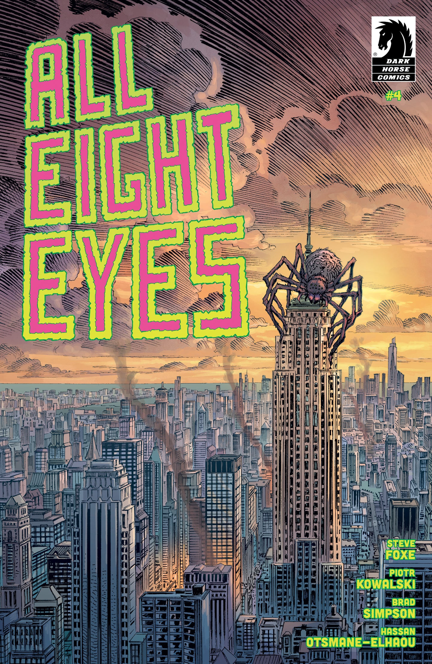 ALL EIGHT EYES #4 KOWALSWKI 2023 All Eight Eyes Dark Horse Comics