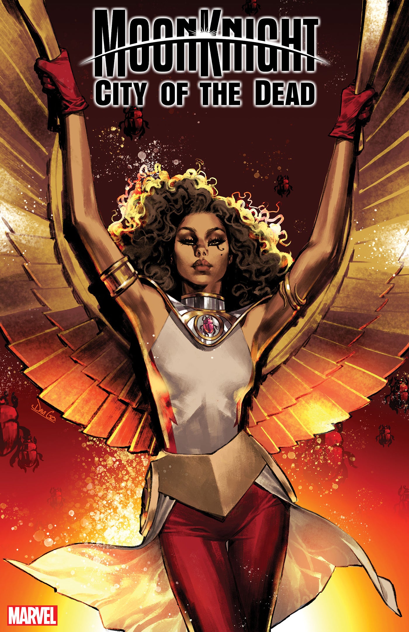 MOON KNIGHT CITY OF THE DEAD #1 DAVI GO VARIANT 2023 Moon Knight MARVEL COMICS