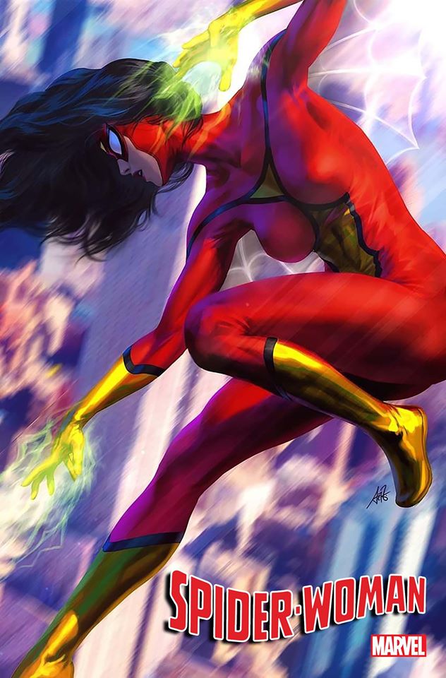 SPIDER-WOMAN #1 ARTGERM TRADE DRESS VARIANT 2020 Spider-Woman MARVEL COMICS