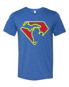 Super State Unisex Tee - Super Royal T-SHIRT TEE SEE TEE