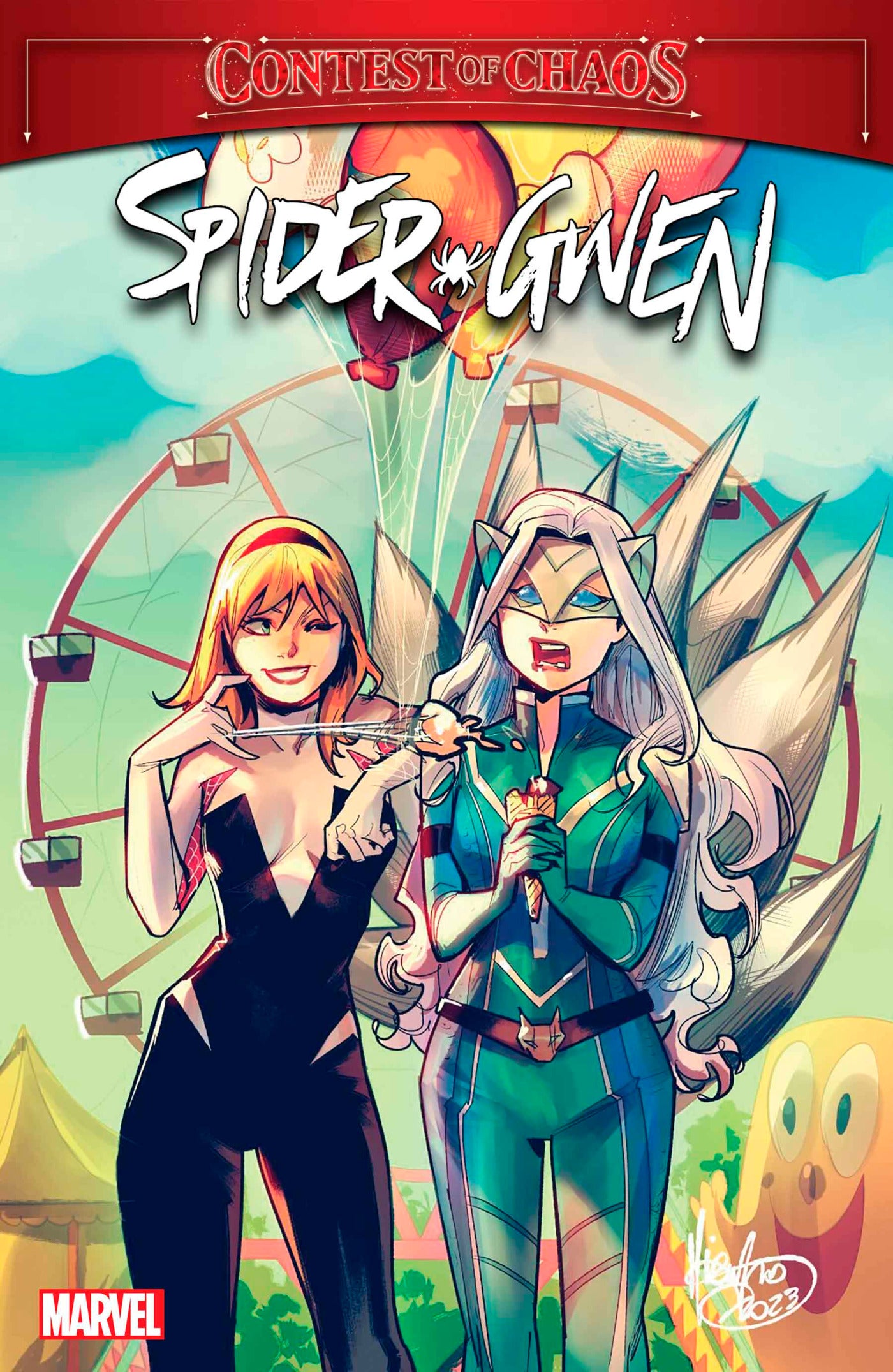 SPIDER-GWEN ANNUAL #1 MIRKA ANDOLFO VARIANT 2023 Spider-Gwen MARVEL PRH
