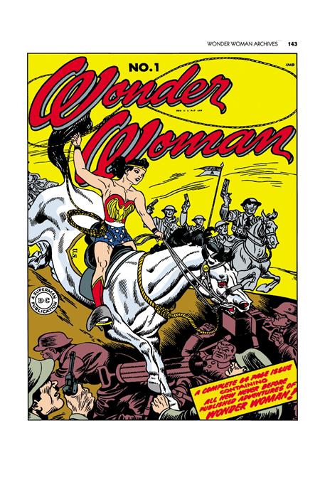 WONDER WOMAN #1 (1942) FACSIMILE EDITION CVR A HARRY G PETER 2023 Wonder Woman DC COMICS