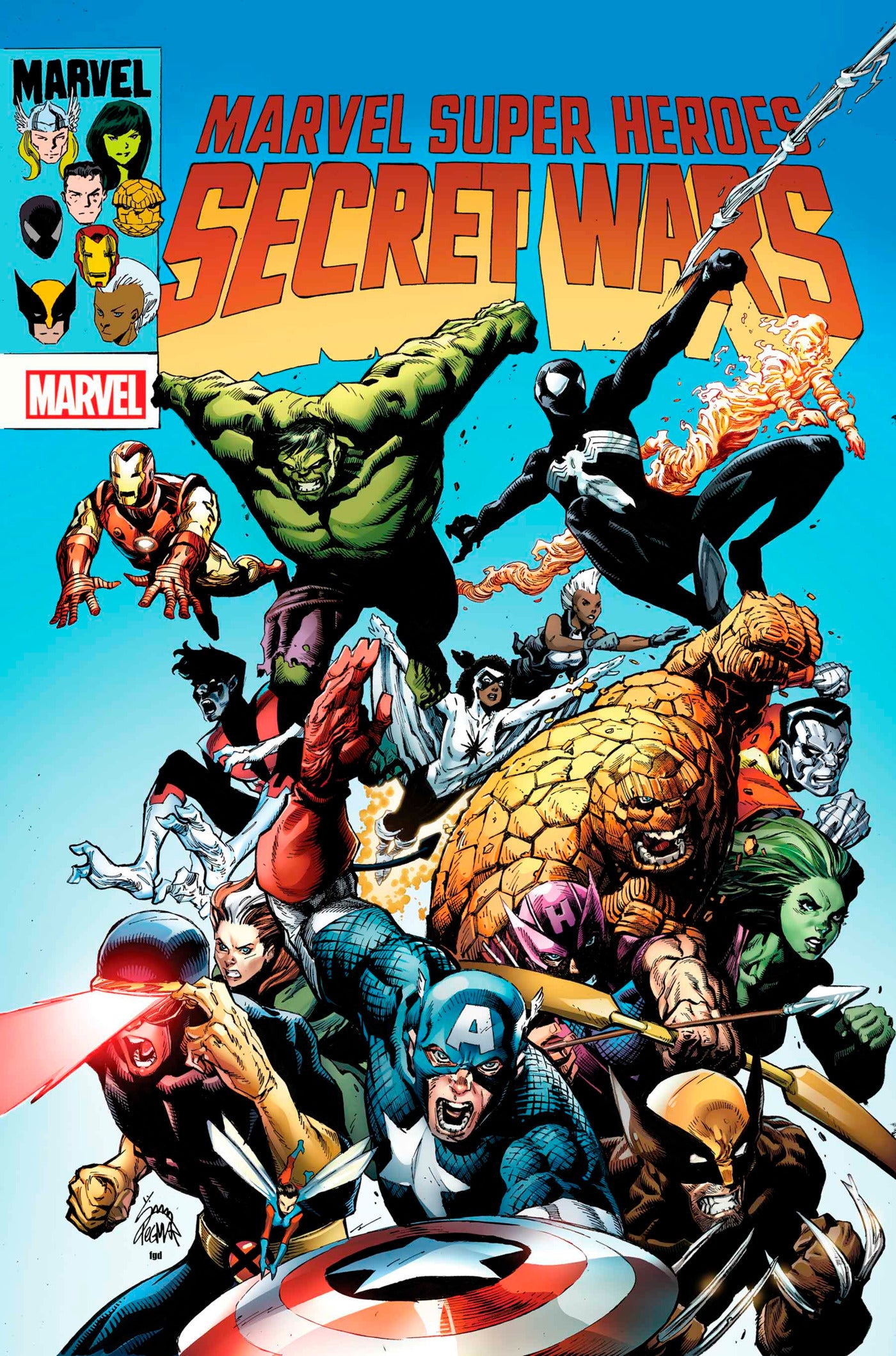 MARVEL SUPER HEROES SECRET WARS BATTLEWORLD #1 RYAN STEGMAN VARIANT 2023 Secret Wars MARVEL COMICS