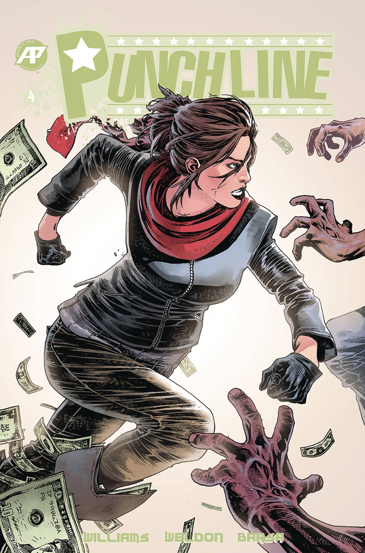 01/30/2019 PUNCHLINE #4 comic book ANTARCTIC PRESS