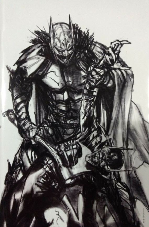 DARK NIGHTS METAL #6 DELLOTTO VIRGIN SKETCH EXCLUSIVE VARIANT Dark Nights DC COMICS