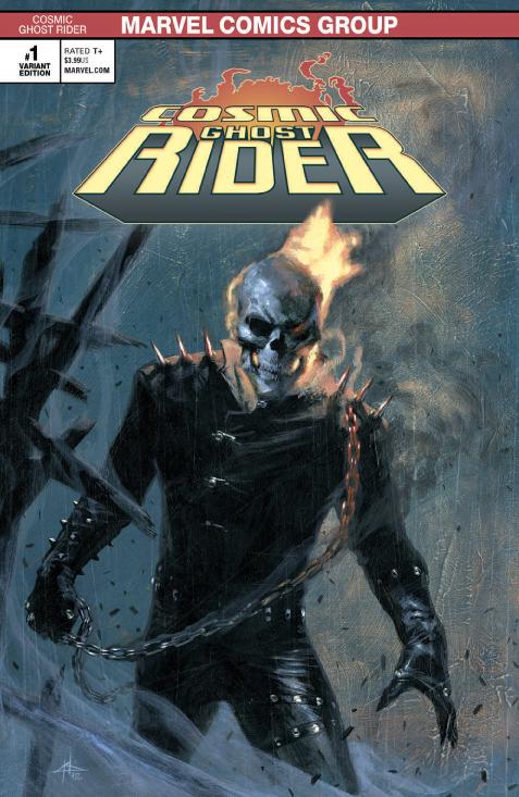 COSMIC GHOST RIDER #1 (OF 5) DELLOTTO VARIANT 2018 Ghost Rider MARVEL COMICS