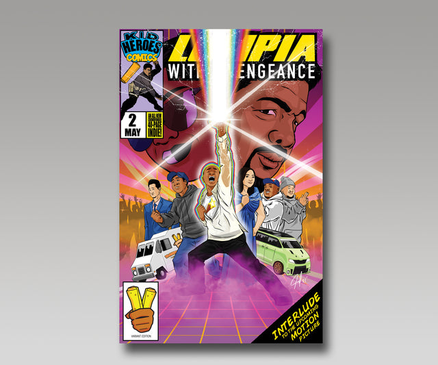 LUMPIA WITH A VENGEANCE: INTERLUDE #2 HOLOFOIL FULGENCIO VARIANT 2021 comic books KID HEROES