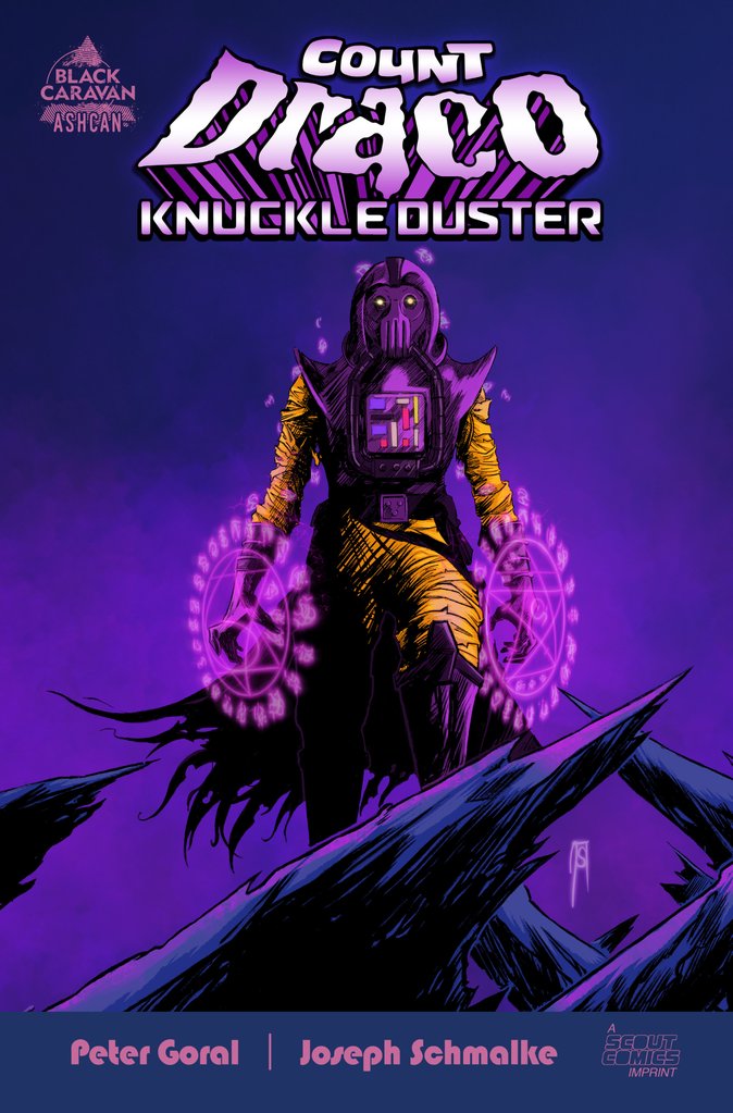 COUNT DRACO KNUCKLEDUSTER - ASHCAN PREVIEW 2021 comic book SCOUT COMICS