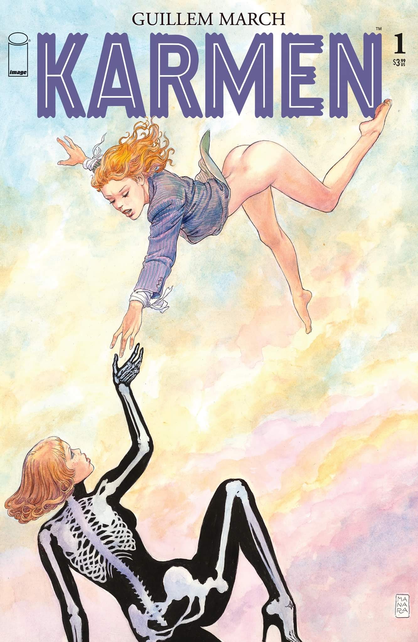 KARMEN #1 CVR B MANARA (MR) 2021 Karmen IMAGE COMICS