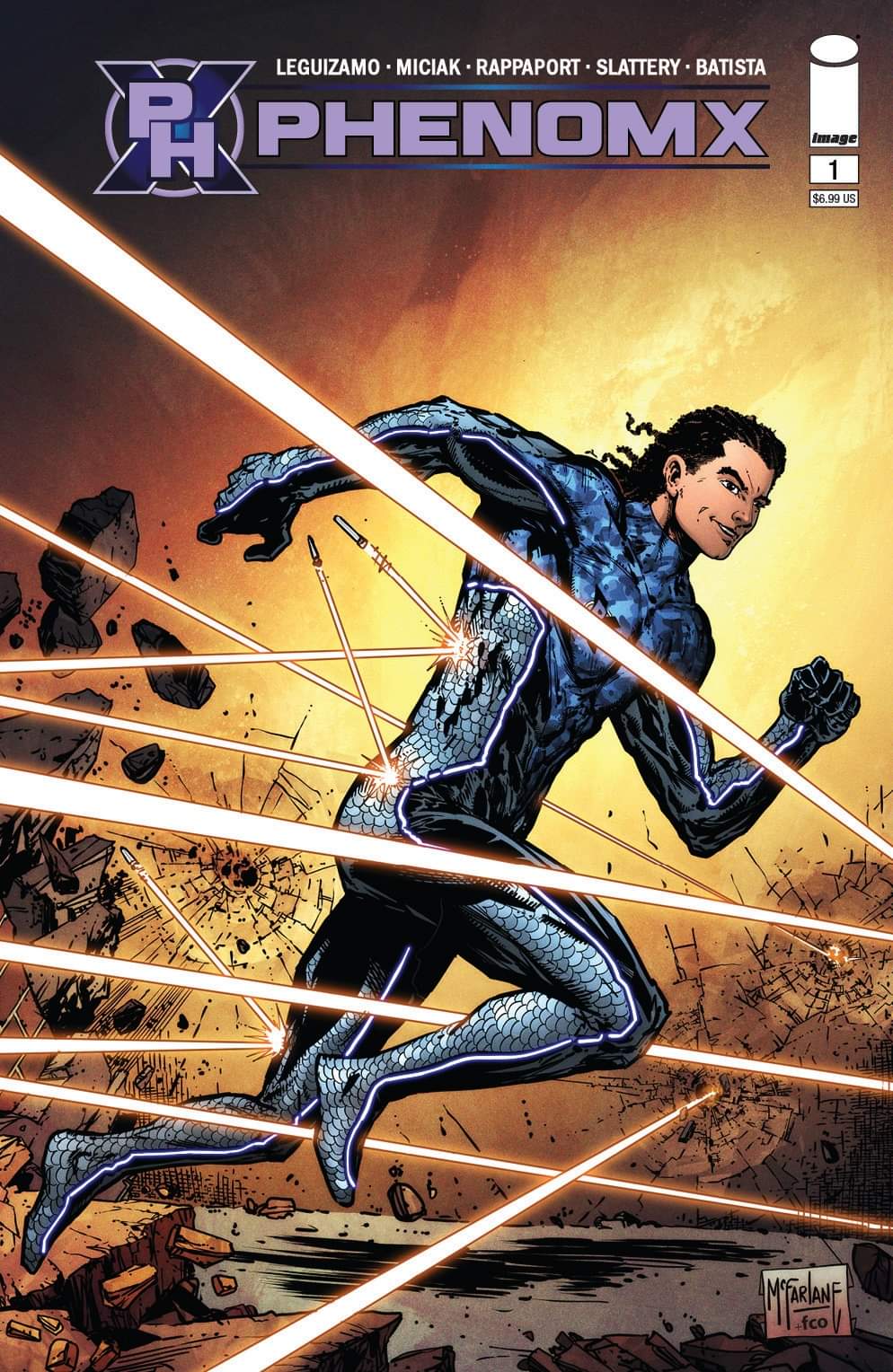 PHENOM X #1 CVR B MCFARLANE 2021 IMAGE COMICS