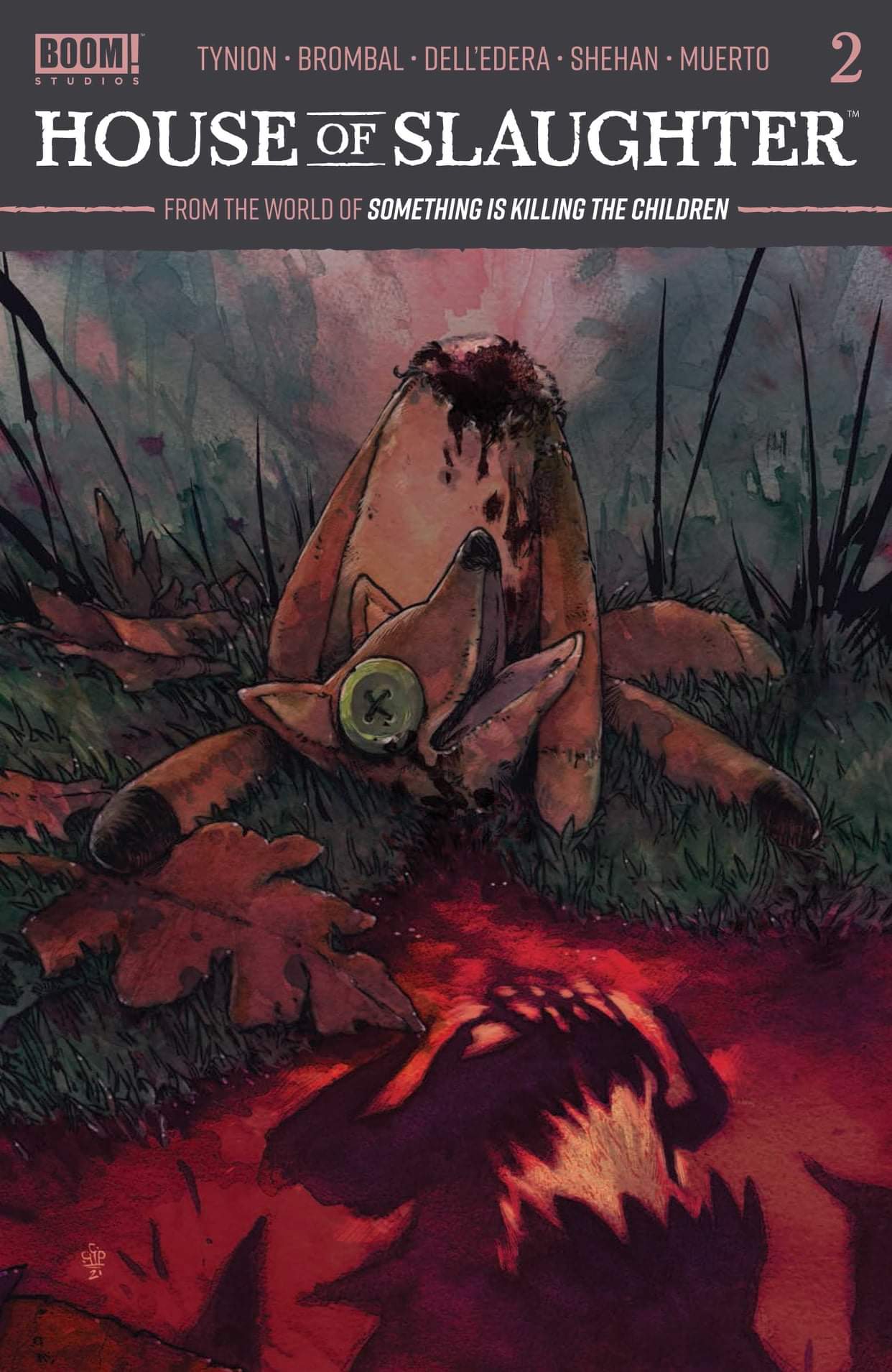 HOUSE OF SLAUGHTER #2 2ND PRINT VARIANT 2022 House of Slaughter BOOM! STUDIOS