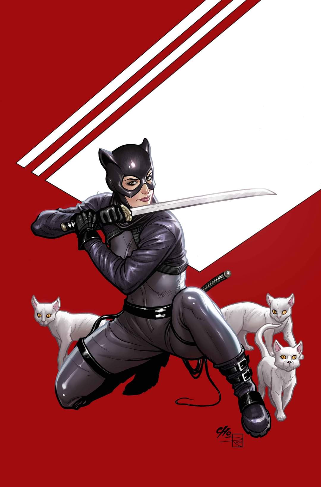 CATWOMAN #55 CVR D FRANK CHO AAPI HERITAGE MONTH CARD STOCK VARIANT 2023