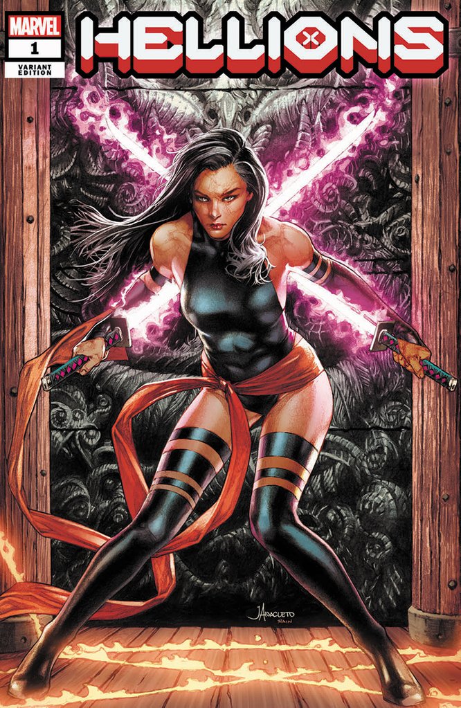 HELLIONS #1 JAY ANACLETO EXCLUSIVE VARIANT 2020 Hellions MARVEL COMICS