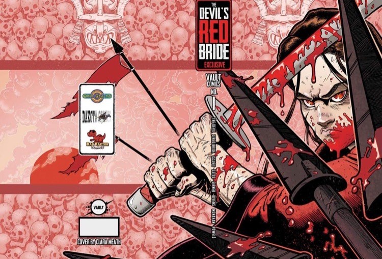 DEVILS RED BRIDE #1 CLARA MEATH WRAPAROUND EXCLUSIVE VARIANT 2020 VAULT COMICS
