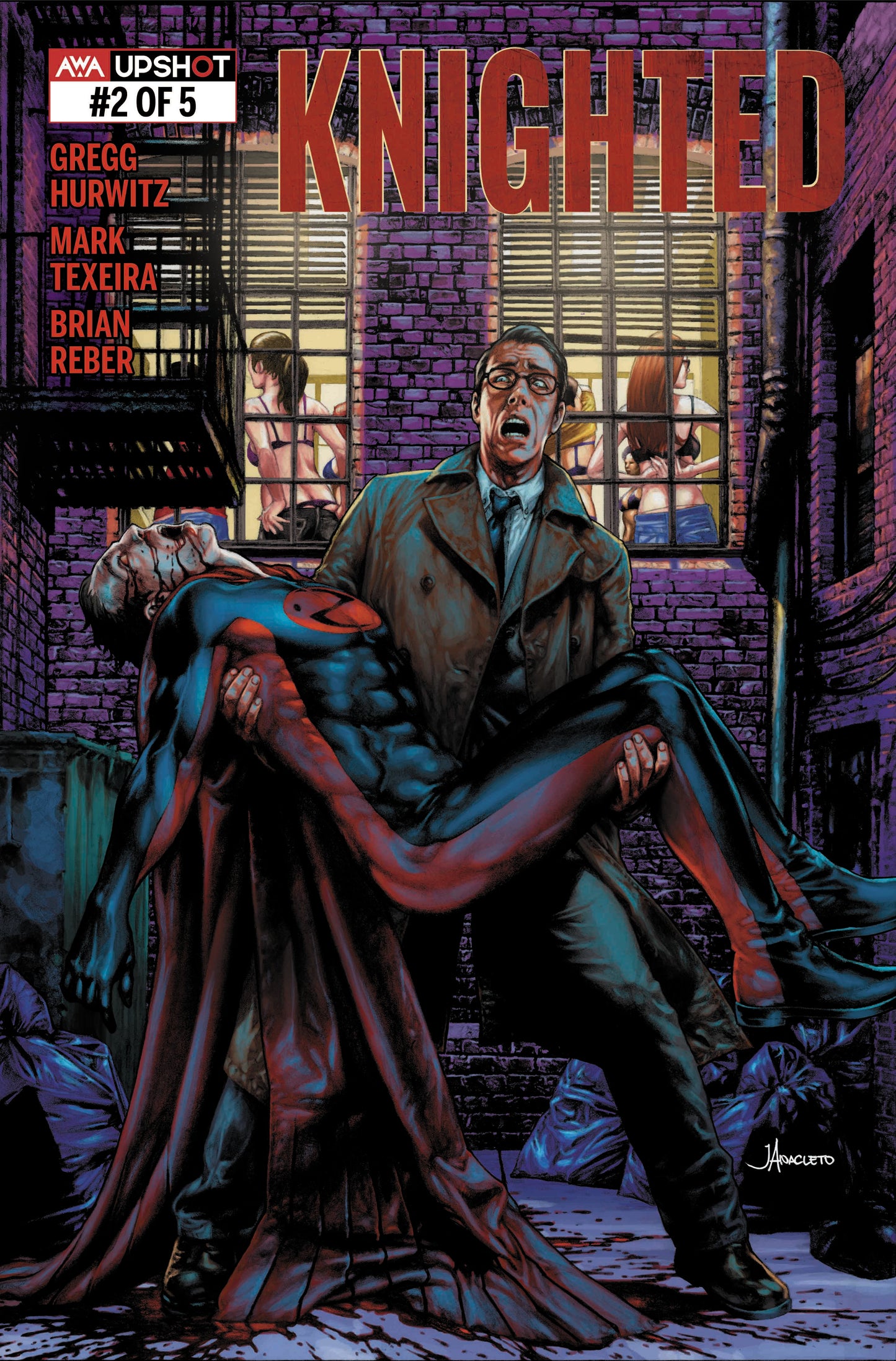 KNIGHTED #2 SSCO ANACLETO & LEE C2E2 EXCLUSIVE HOMAGE VARIANT 2021 comic book AWA STUDIOS