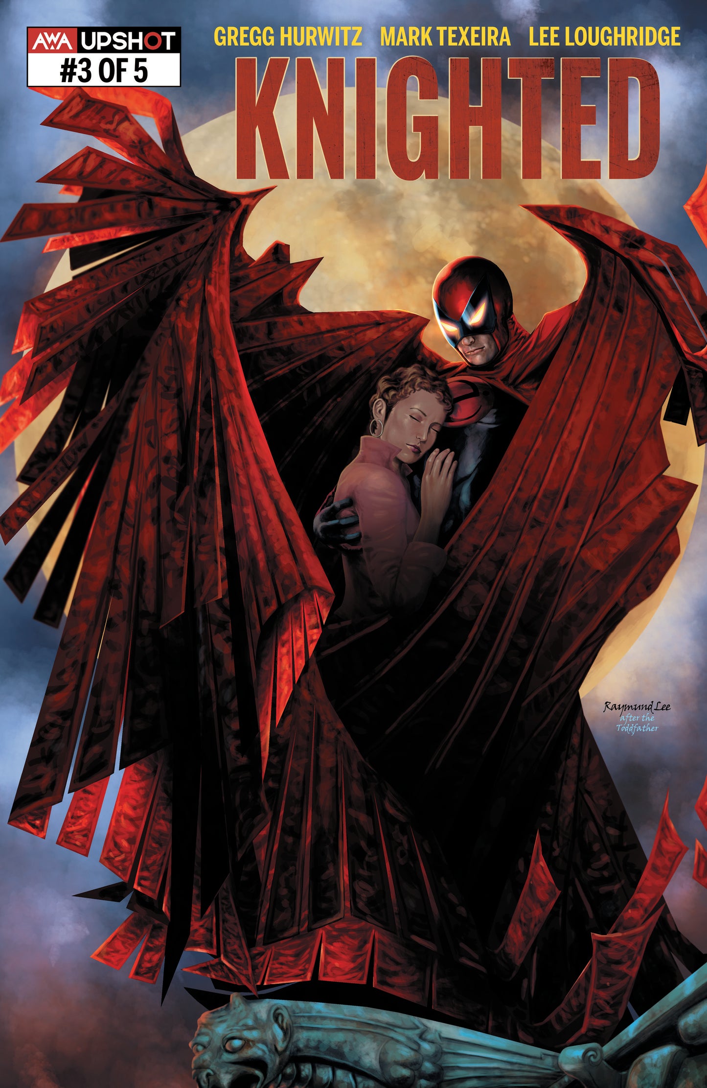 KNIGHTED #3 SSCO RAYMUND LEE HOMAGE VARIANT 2022 comic book AWA STUDIOS