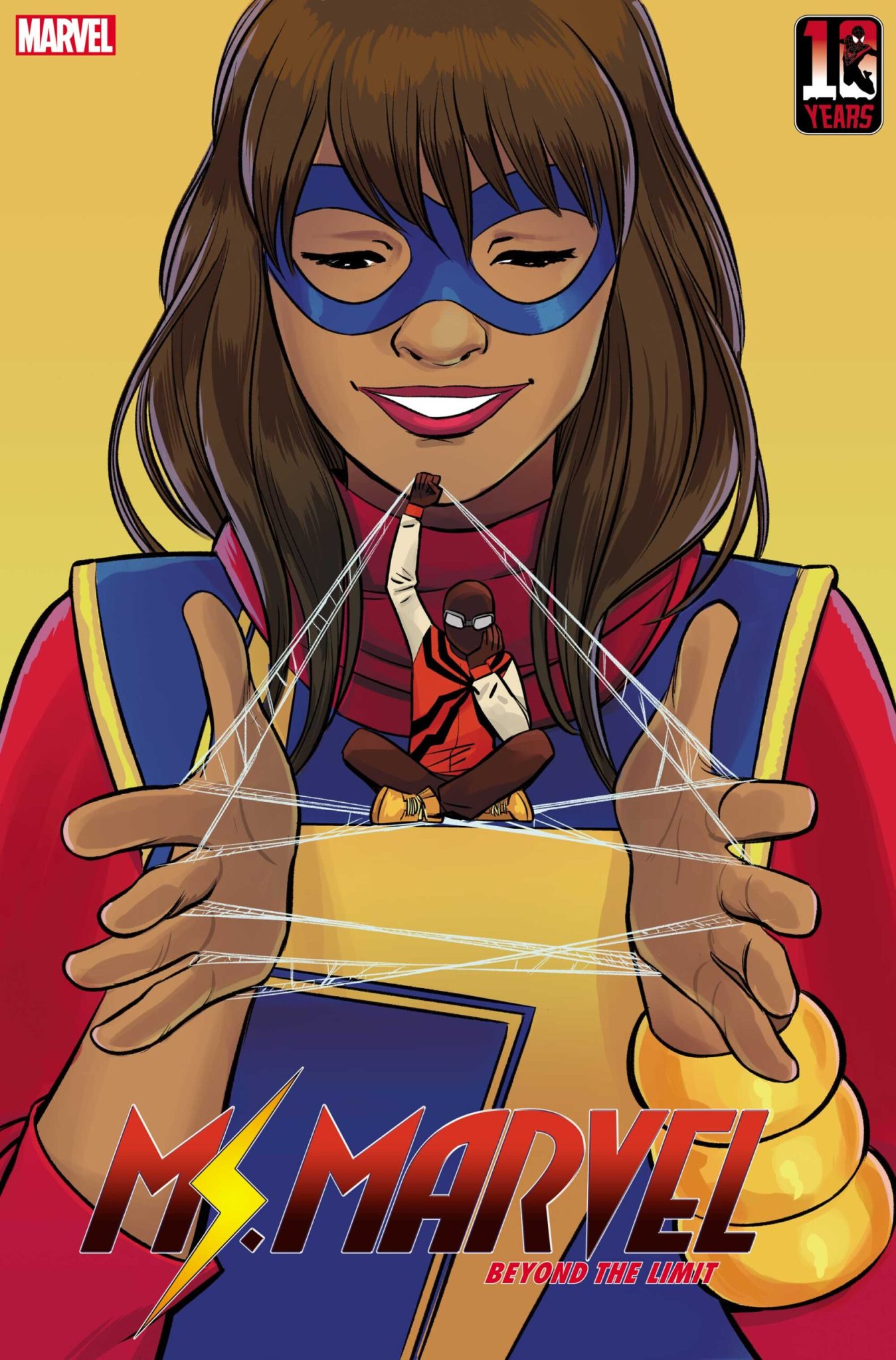 MS MARVEL BEYOND LIMIT #1 (OF 5) MILES MORALES 10TH ANNIVERSARY VARIANT 2021 Ms Marvel MARVEL COMICS