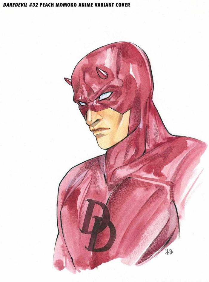 DAREDEVIL #32 MOMOKO MARVEL ANIME VARIANT 2021 Daredevil MARVEL COMICS