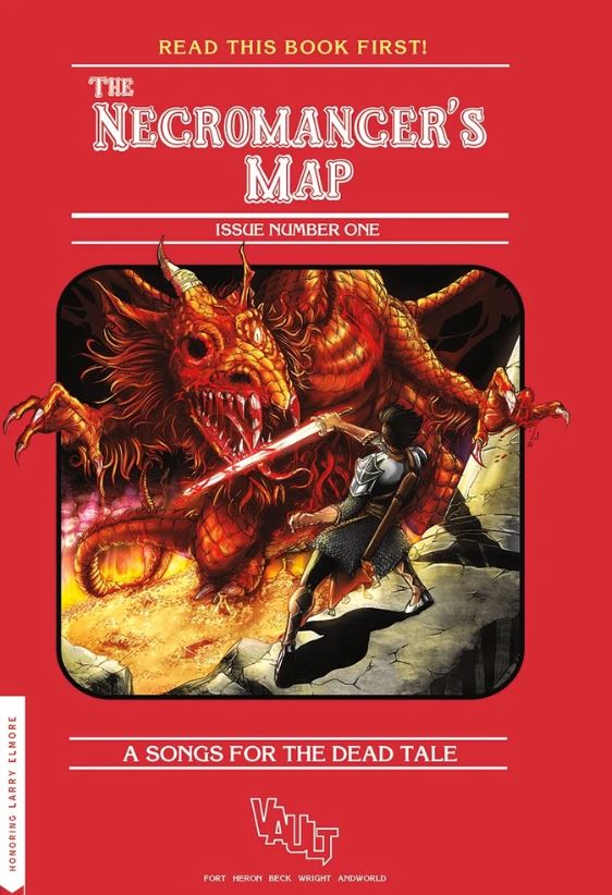 NECROMANCERS MAP #1 CHRIS FOREMAN EXCLUSIVE VARIANT 2019 comic book VAULT COMICS