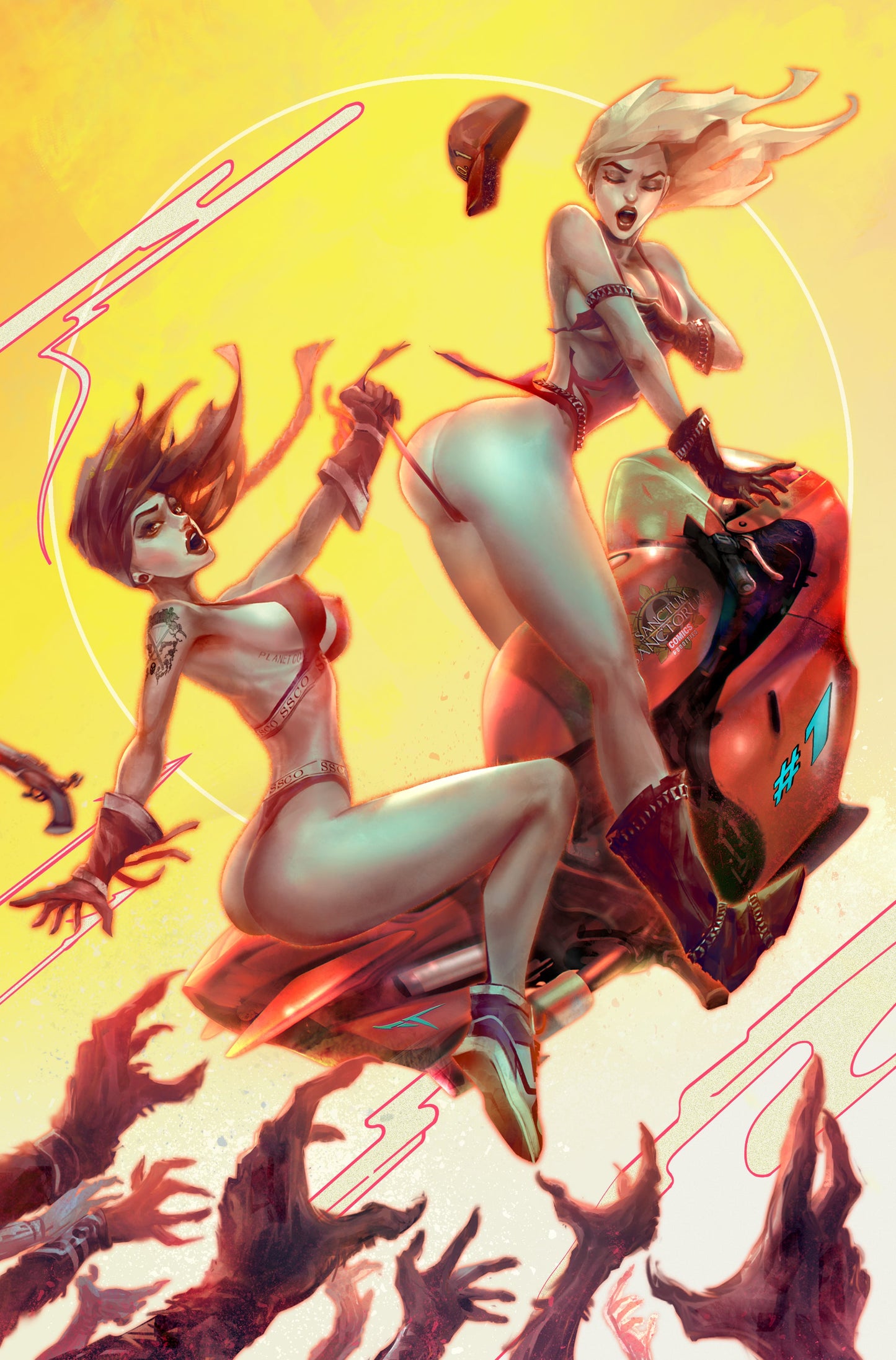 NOTTI & NYCE COSPLAY EDITION SSCO IVAN TAO PLANET WHOOPS VIRGIN VARIANT 2021 comic book COUNTERPOINT COMICS