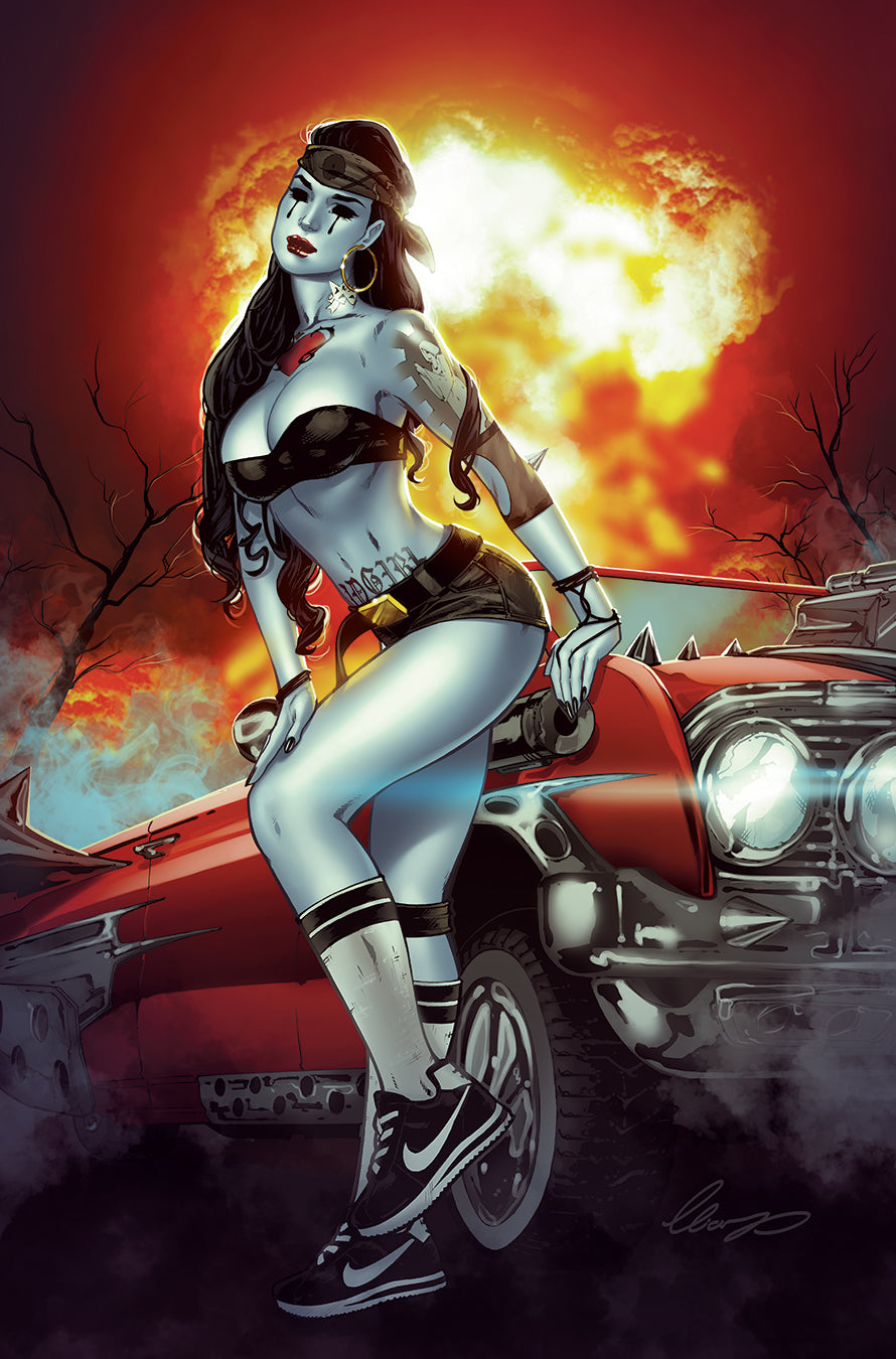 SAD GIRL PSYCHO BABY #1 SSCO ELIAS CHATZOUDIS VIRGIN VARIANT 2018 COMIC BOOK STILL ILL PRINCESS