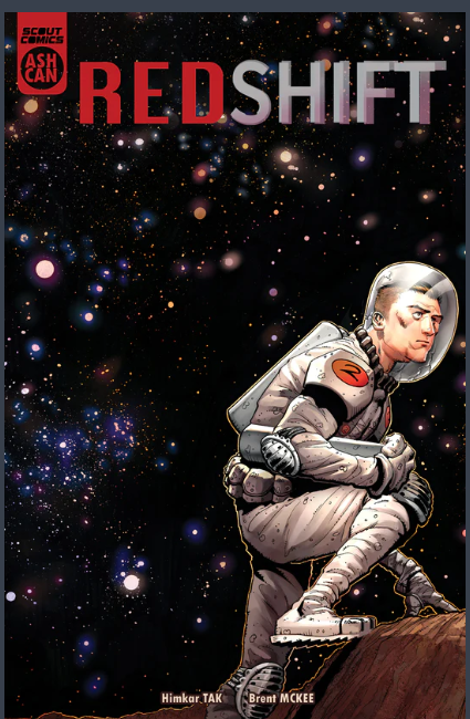 REDSHIFT #0 ASHCAN 2021 comic book SCOUT COMICS