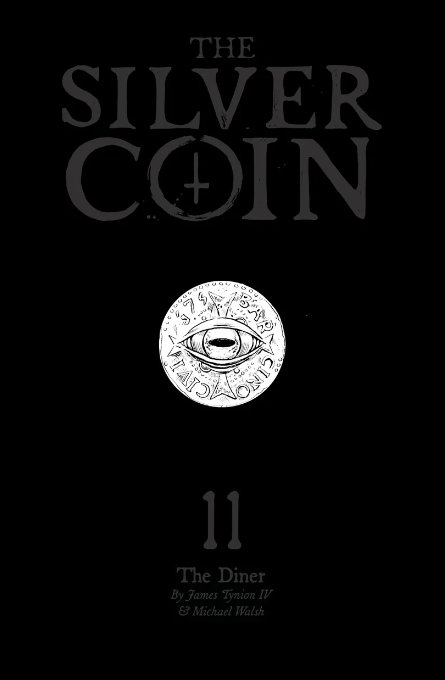 SILVER COIN #11 TINY ONION EXCLUSIVE WALSH SILVER FOIL VARIANT 2022 Silver Coin IMAGE COMICS