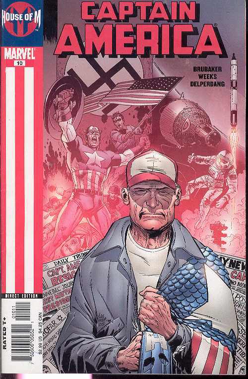 CAPTAIN AMERICA #10 2005 MARVEL COMICS