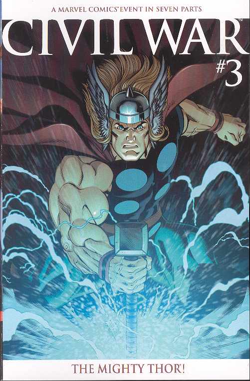 CIVIL WAR #3 (OF 7) VARIANT 2006 comic book MARVEL COMICS