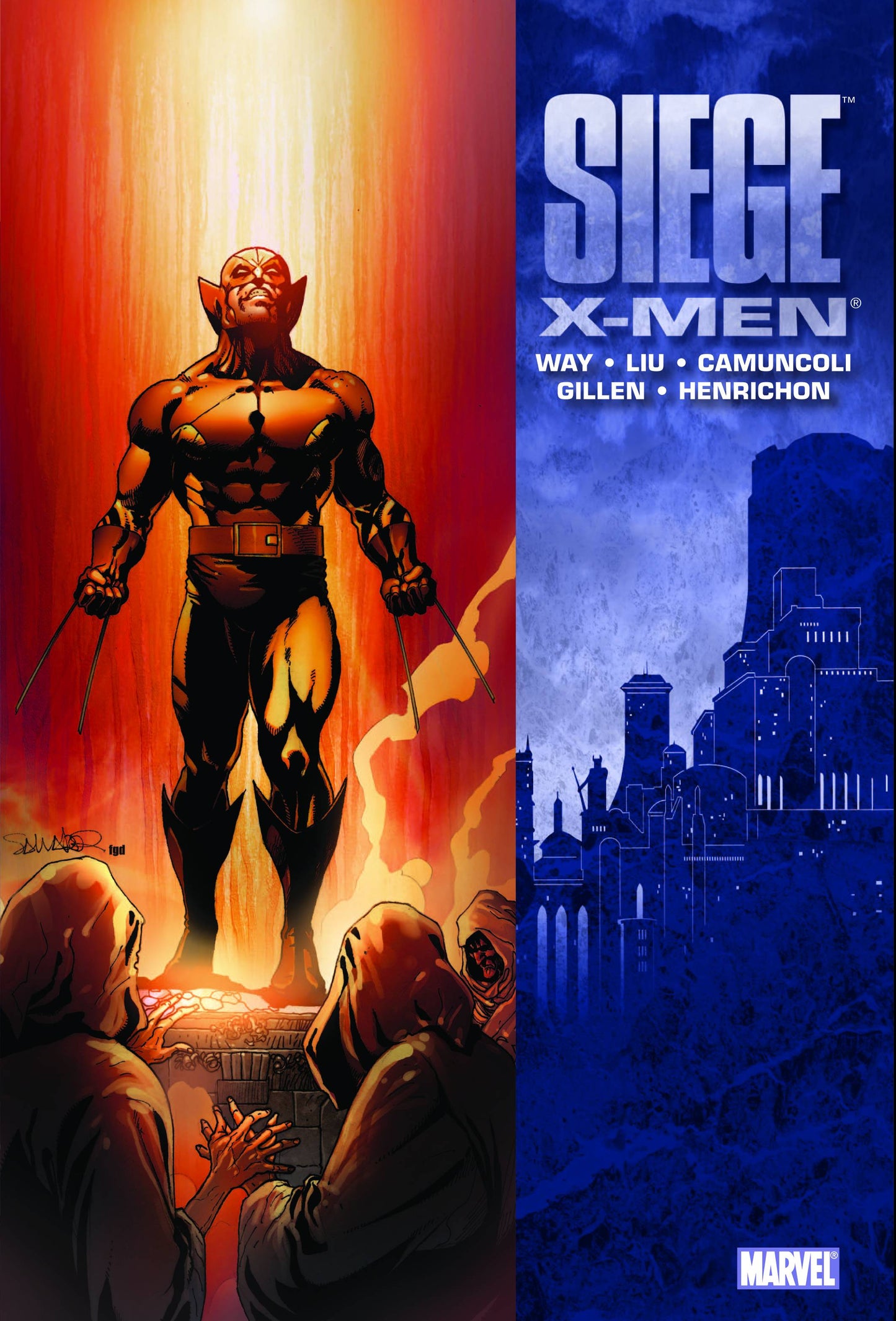 SIEGE X-MEN PREM HC 2010 hardcover MARVEL COMICS