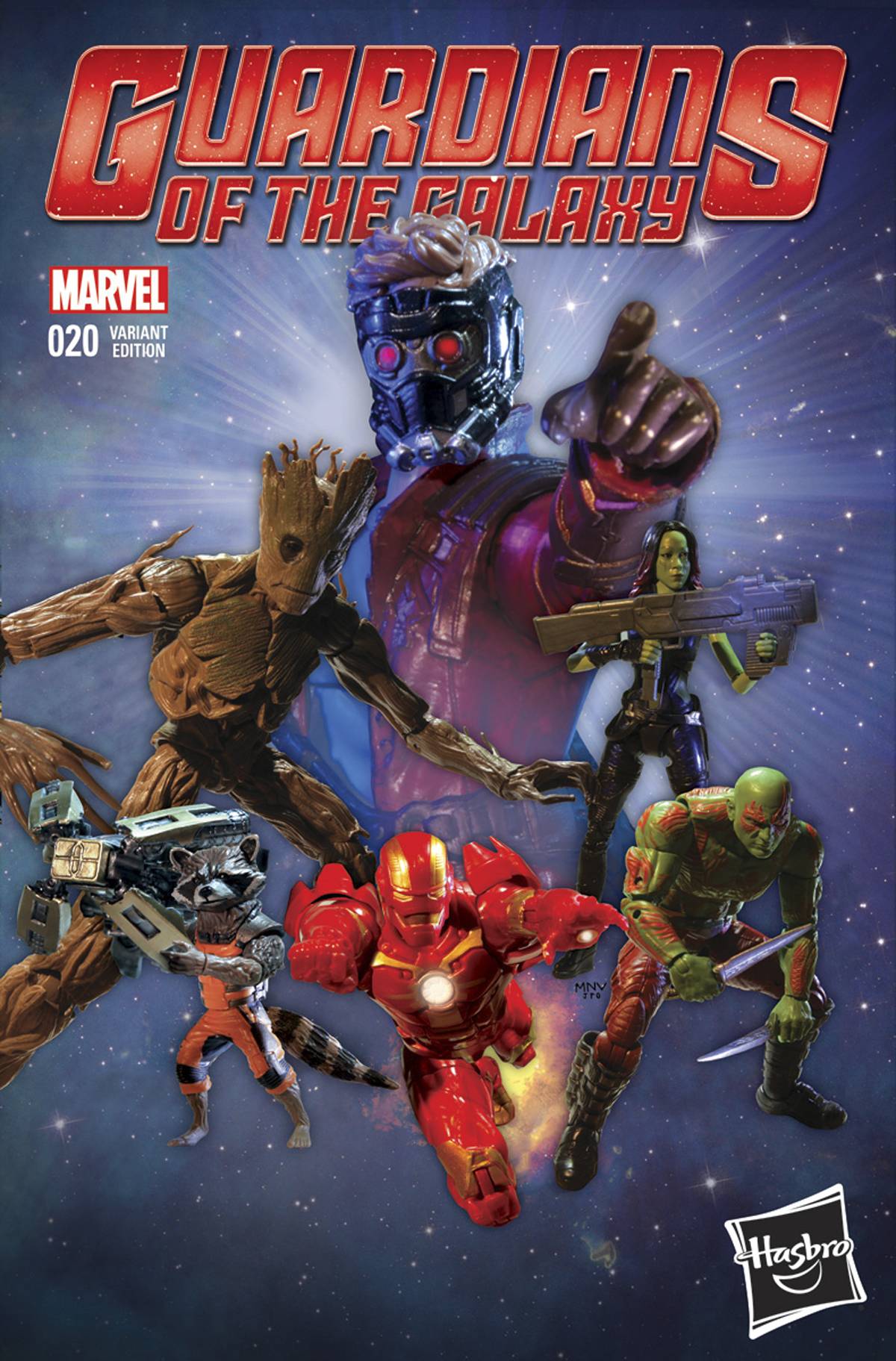 GUARDIANS OF GALAXY #20 HASBRO 1:15 VARIANT Guardians of the Galaxy MARVEL COMICS