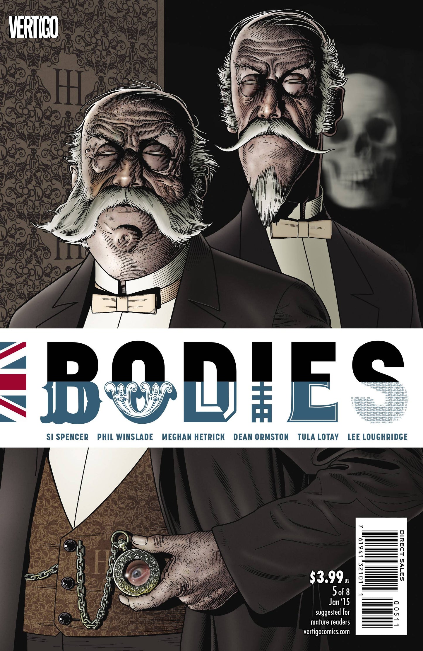 BODIES #5 (OF 8) 2014 COMIC BOOK DC COMICS