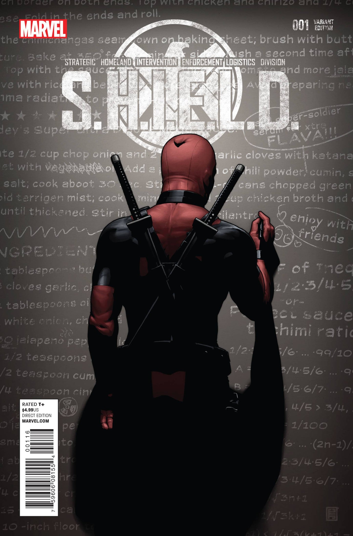 SHIELD #1 DEADPOOL PARTY VARIANT Shield MARVEL COMICS