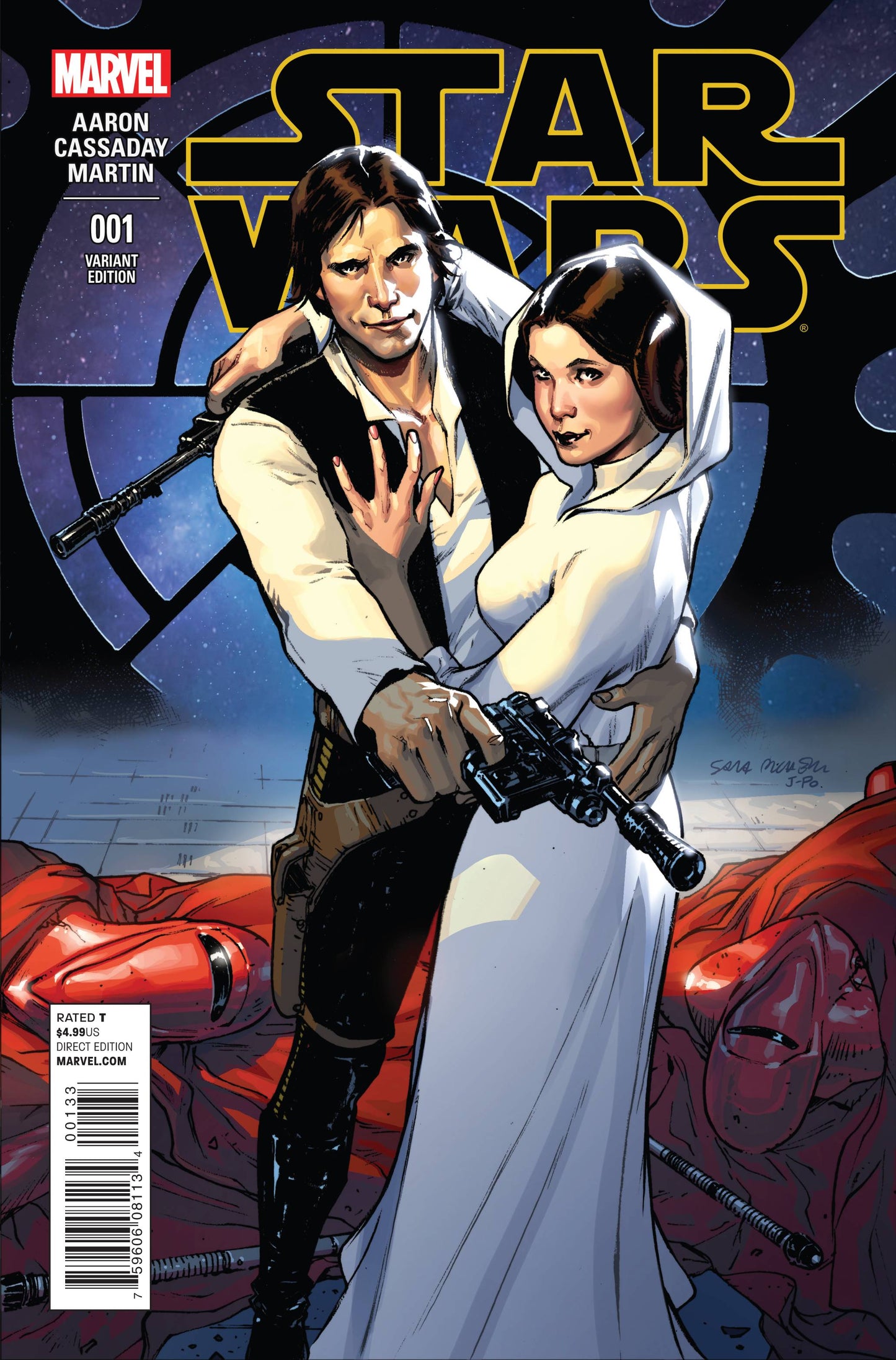 STAR WARS #1 PICHELLI 1:20 VARIANT 2015 Star Wars MARVEL COMICS